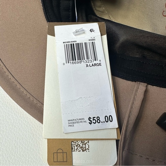 NWT Scala Men’s Microfiber Wide Brim Safari Fedora Hat - Picture 6 of 6